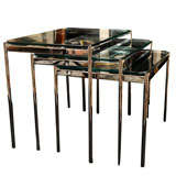 Chrome Nesting Tables