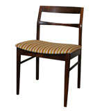 Set of 8 Rosewood Dining Chairs with Ladderback