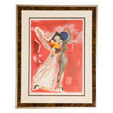 "La Travita " Lithograph by Marino Marini