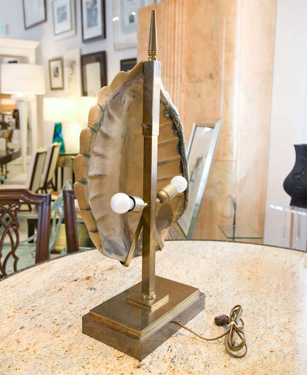 French Tortoise Shell Lamp by Maison Jansen 2
