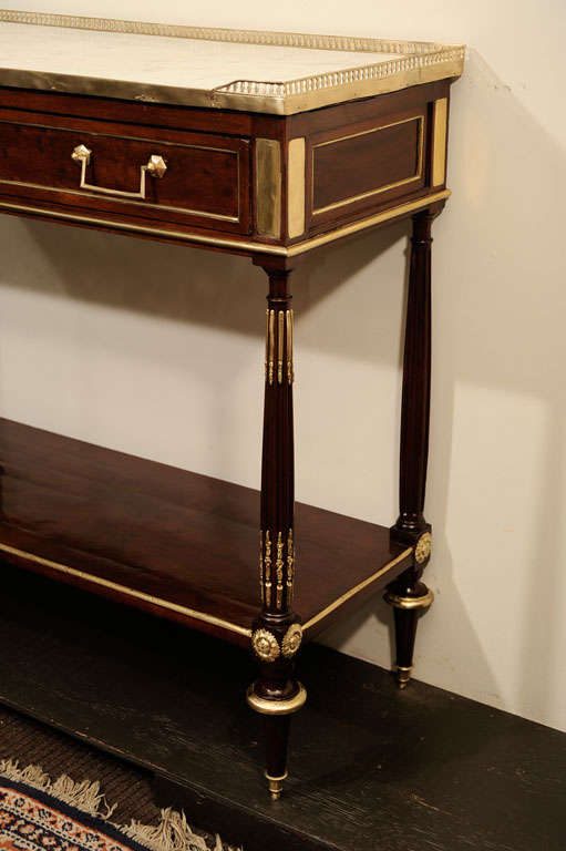 Fine Louis XVI Console Desserte