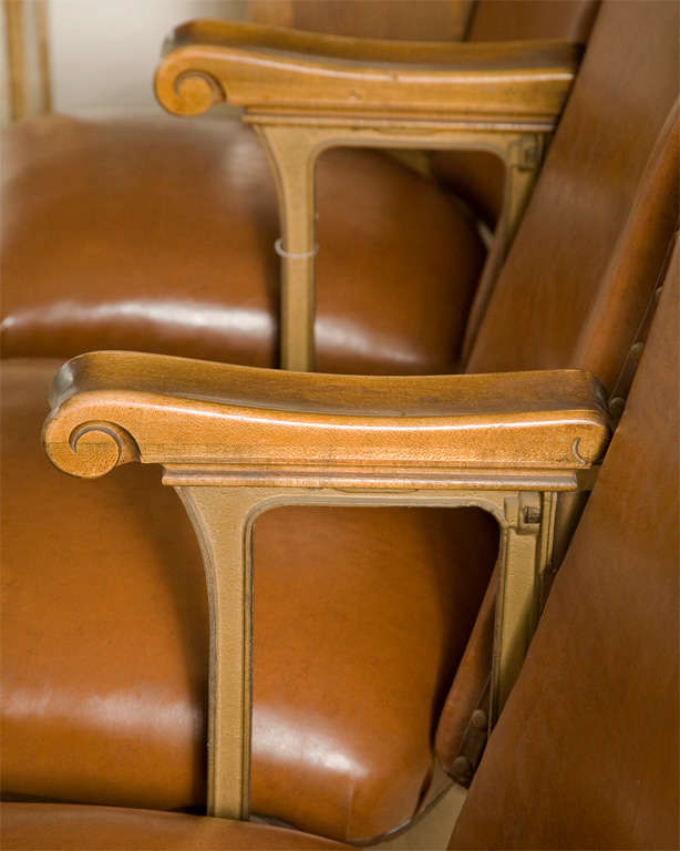 1940's Leather Theater Seats 2