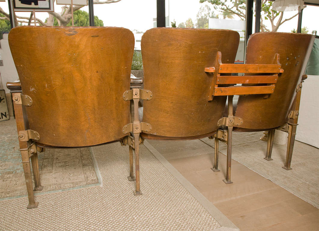 1940's Leather Theater Seats 3
