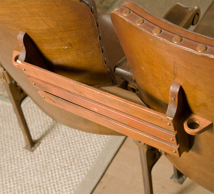 1940's Leather Theater Seats 5