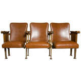 1940's Leather Theater Seats