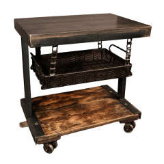 Industrial Side Table