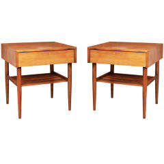 Modernist Night Stands by Brown-Saltman