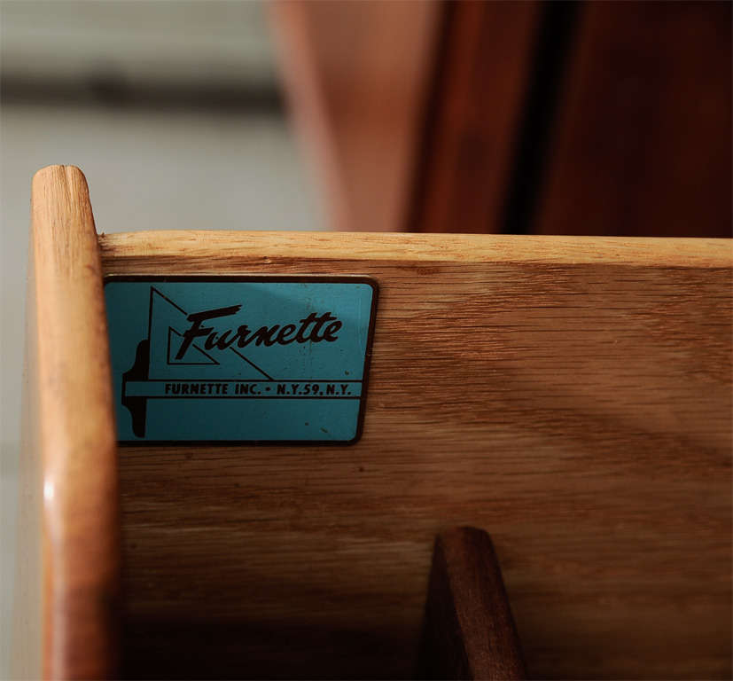 Furnette Walnut Credenza 3