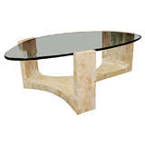 Maitland-Smith  Fossil Stone Coffee Table