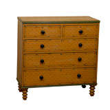 English Faux Bamboo Chest