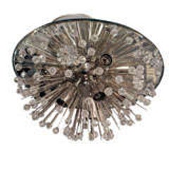 Half Nickel Austrian Snowflake Chandelier 1