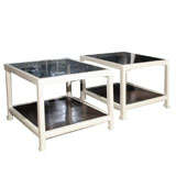Pair of Two-Tone Tables Pair of Two-Tone Tables