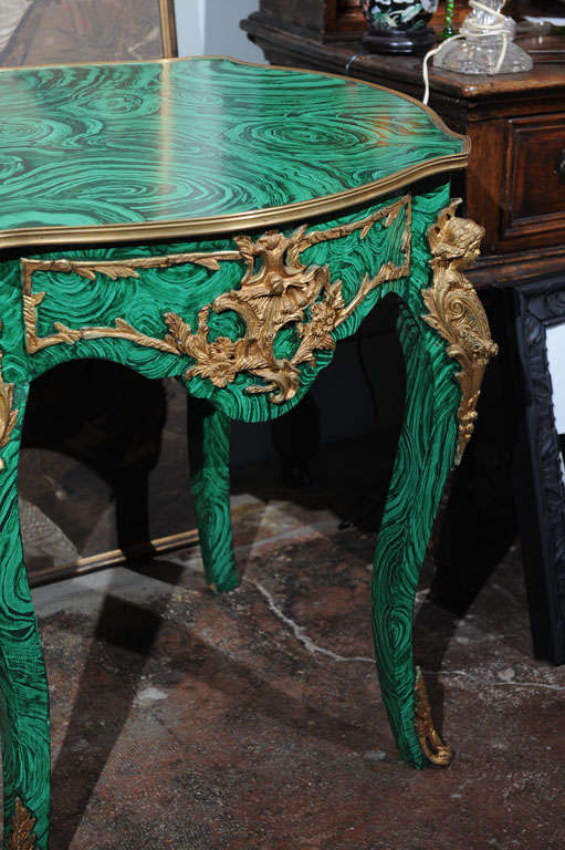 Malachite Side Tables by Tony Duquette 1