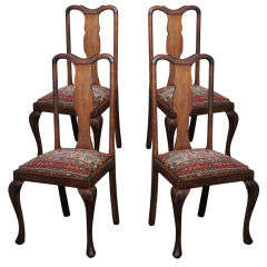 Set of Four American Side Chairs