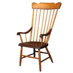 Antique Highback American Chair