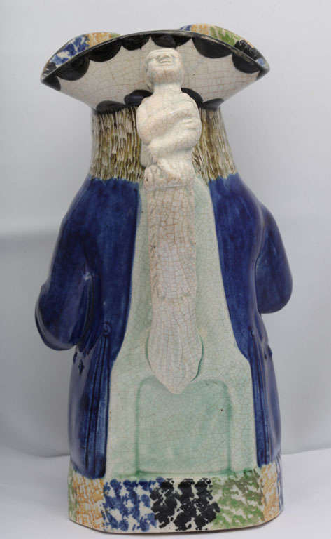 A Fine English Pearlware Toby Jug 2