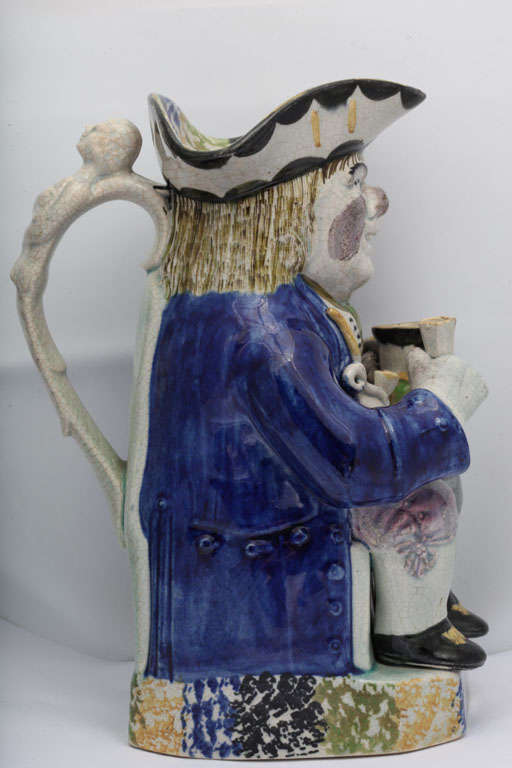 A Fine English Pearlware Toby Jug 3