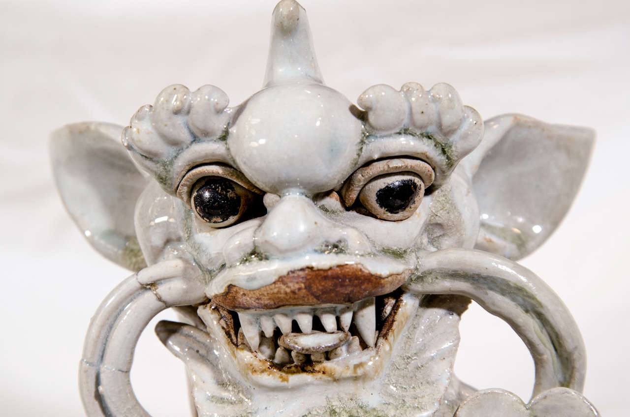 A Pair Of 19th Century Chinese Lions Dogs 1