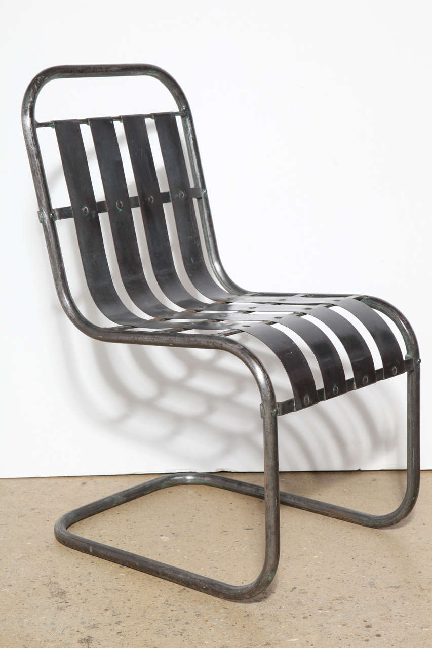 metal spring chairs