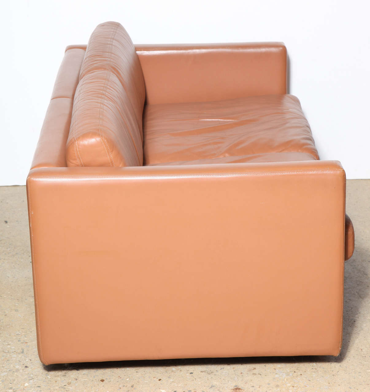 single Charles Pfister Knoll Love Seat at 1stDibs