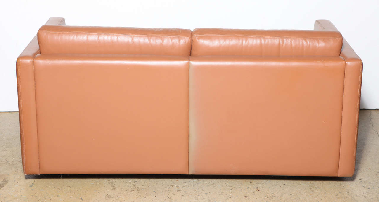 single Charles Pfister Knoll Love Seat at 1stDibs