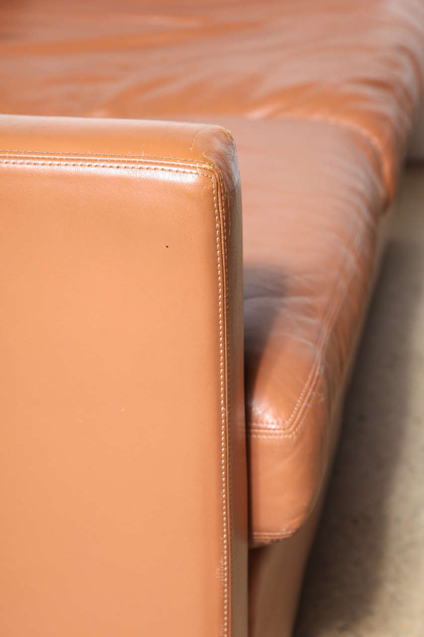 single Charles Pfister Knoll Love Seat at 1stDibs