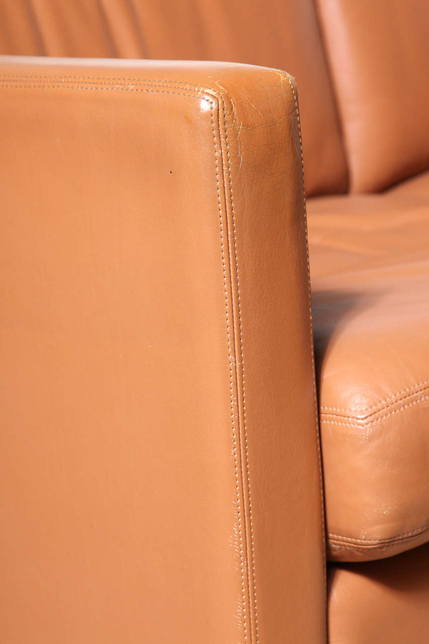 single Charles Pfister Knoll Love Seat at 1stDibs