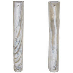 Pair of Murano Glass Vanity Sconces
