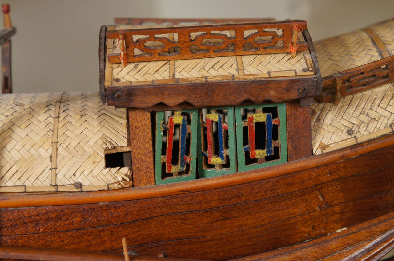 chinese junk boat model