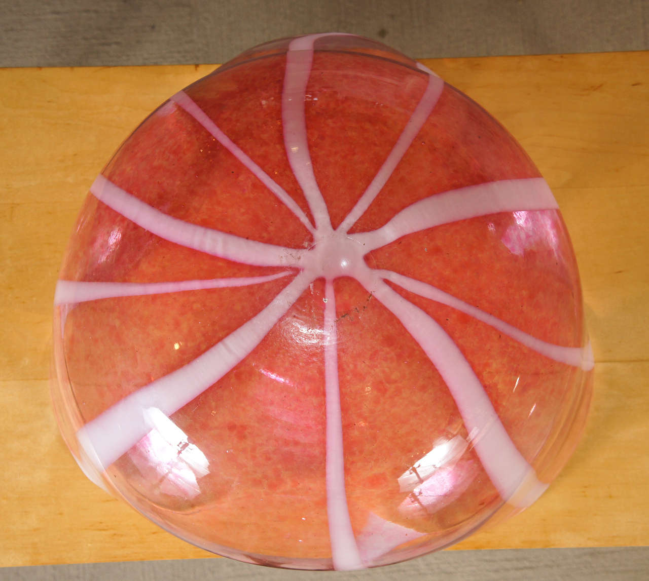 Cranberry Art Glass Vessel 1