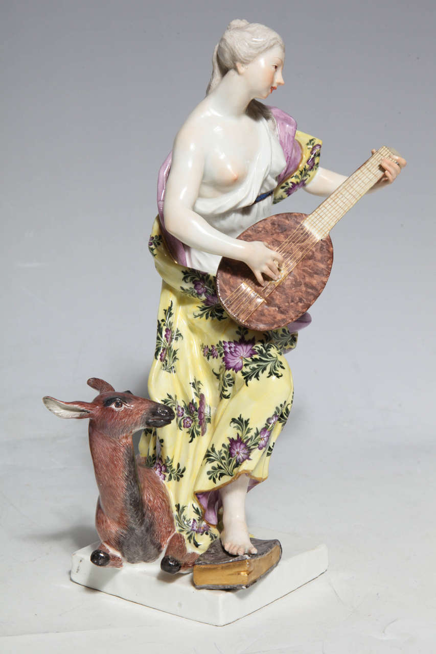 Paar Meissen Porcelain-Figuren der Sense aus dem 18. im Angebot 1