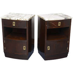 Pair of French Art Deco Night Stands