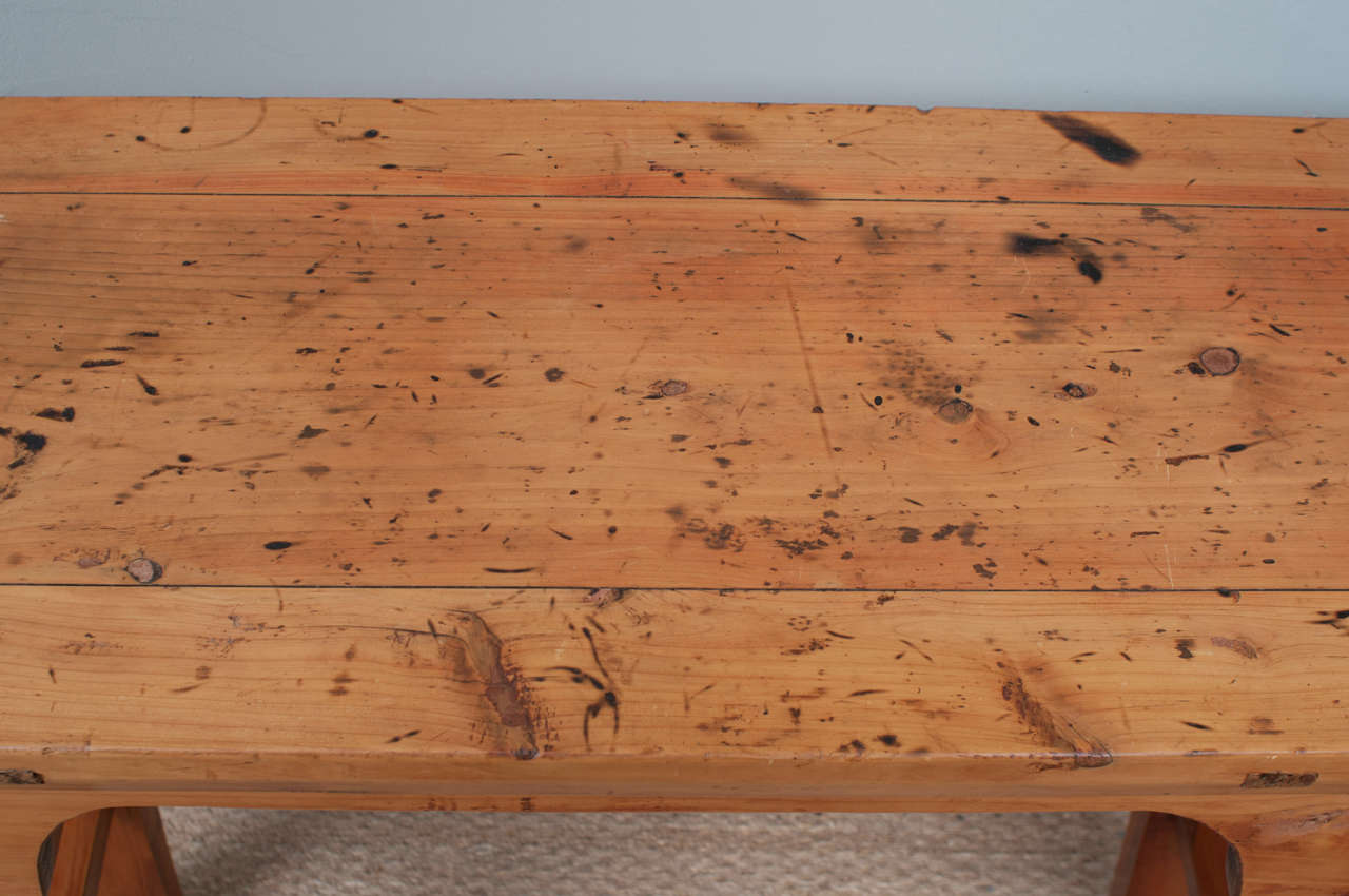 19th Century Peach Wood Altar Table For Sale