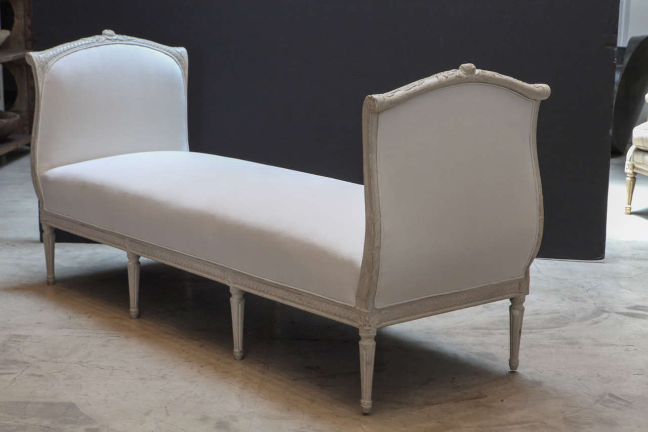 Gustavian Daybed, Sweden, circa 1780 In Good Condition In Los Angeles, CA