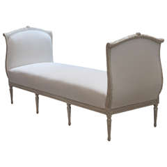 Gustavian Daybed, Sweden, circa 1780