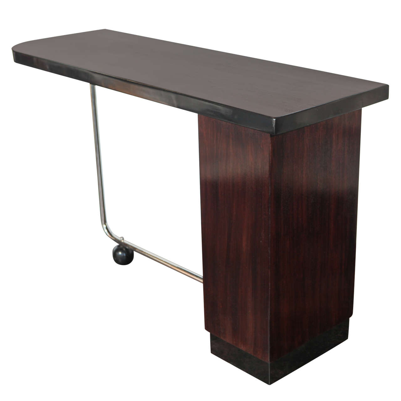 Vintage Mitchell Gold + Bob Williams Antique Mirror Desk/Table at