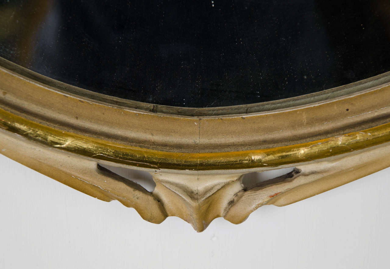 1940s Italian Gold Leaf Mirror Attributed to Paolo Buffa In Excellent Condition For Sale In London, GB