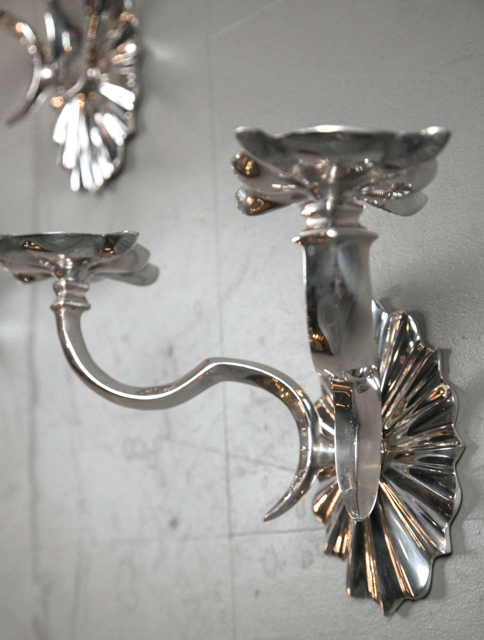 Pair of circa 1920s Neoclassical Style Caldwell Sconces For Sale 2