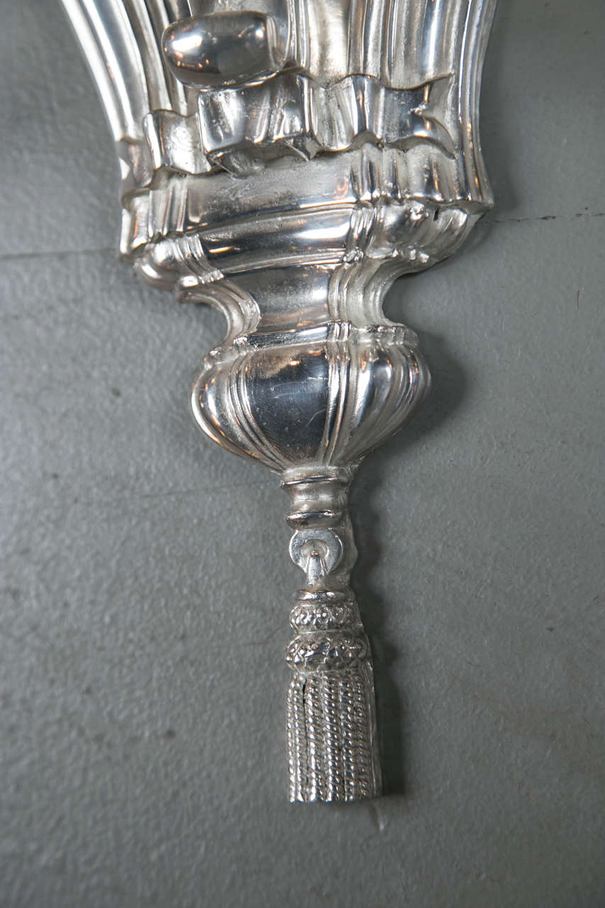 Pair of circa 1920s Caldwell One-Light Sconces For Sale 2