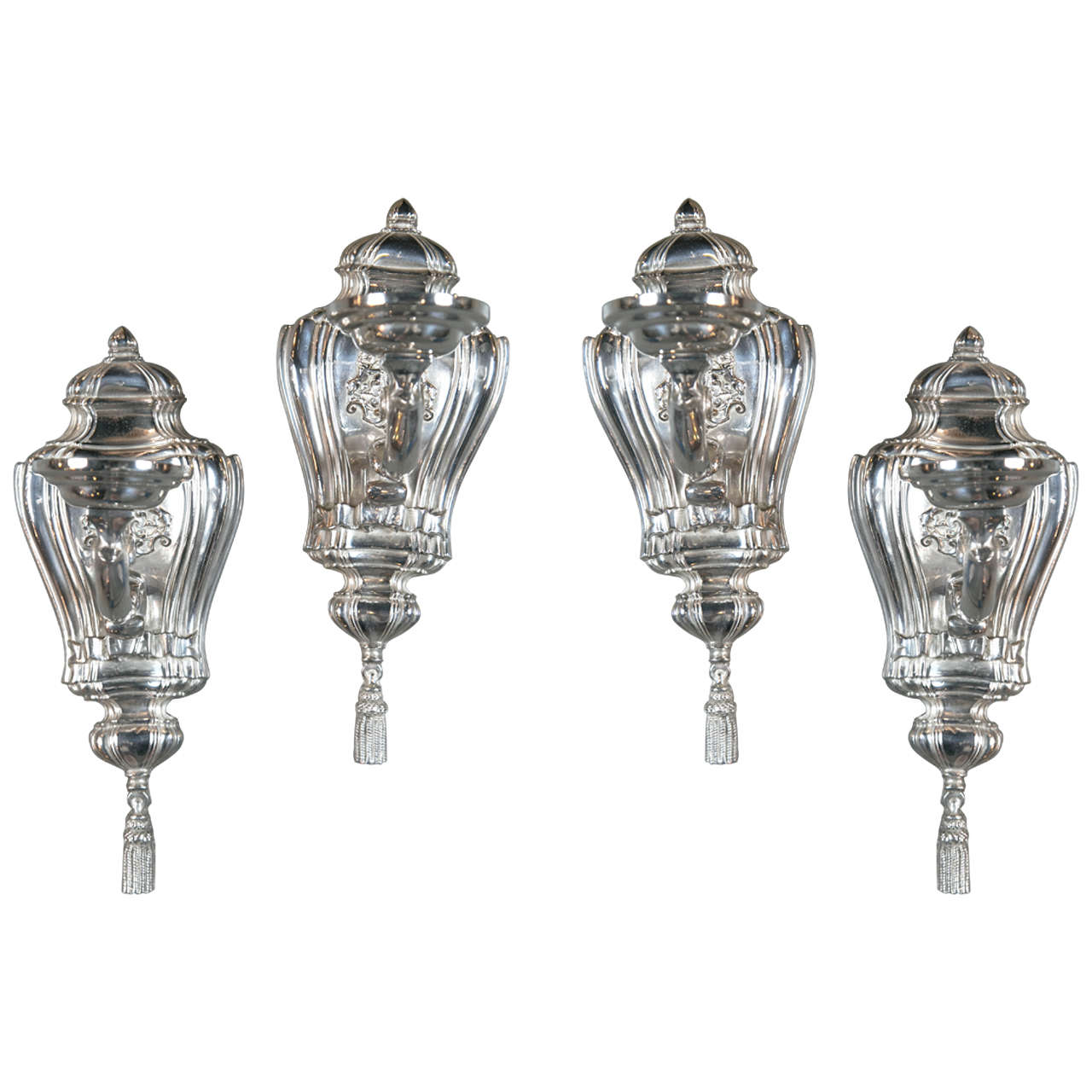 Pair of circa 1920s Caldwell One-Light Sconces For Sale