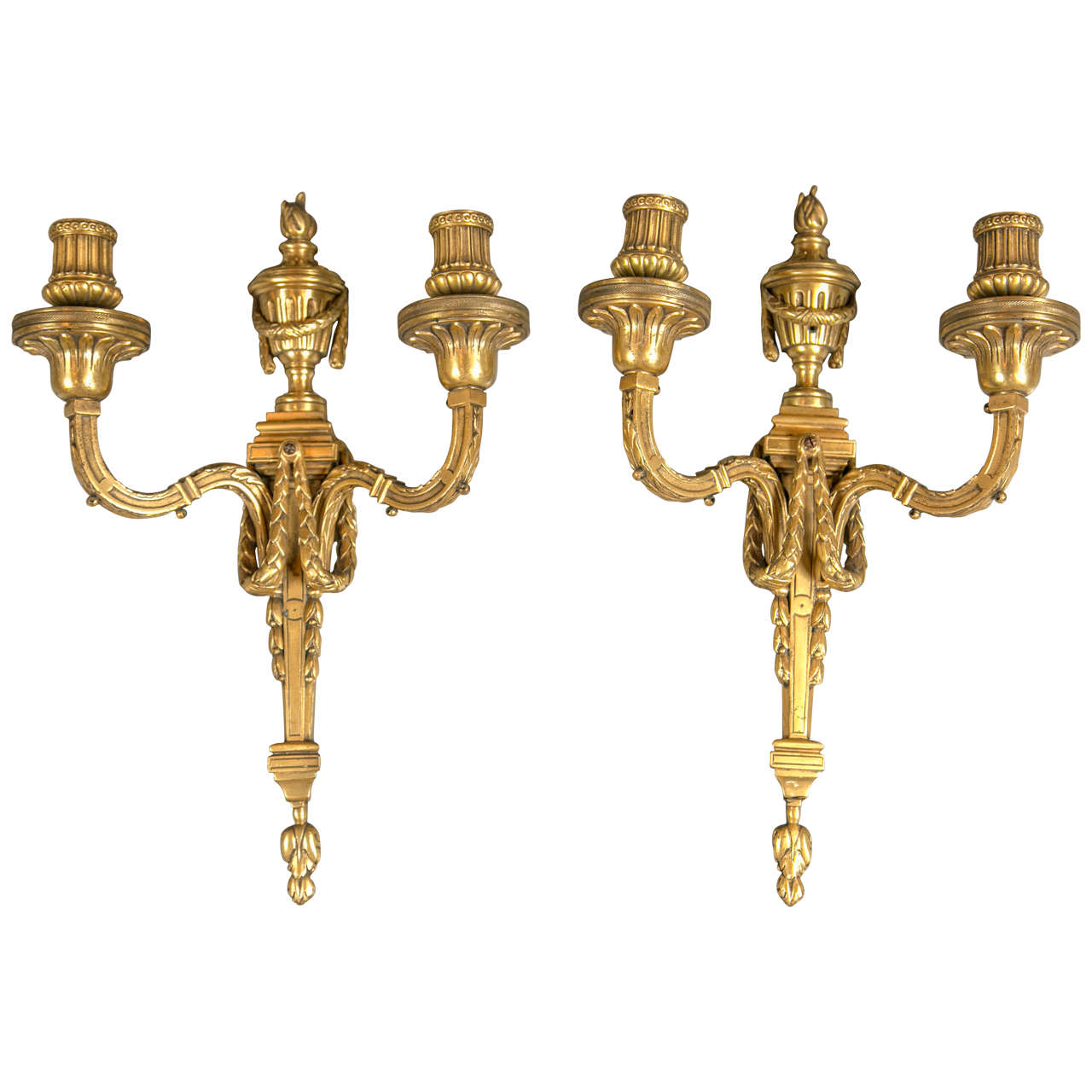 Pair of Caldwell Sconces For Sale