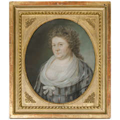 Pastel Portrait of a Lady, circa 1780