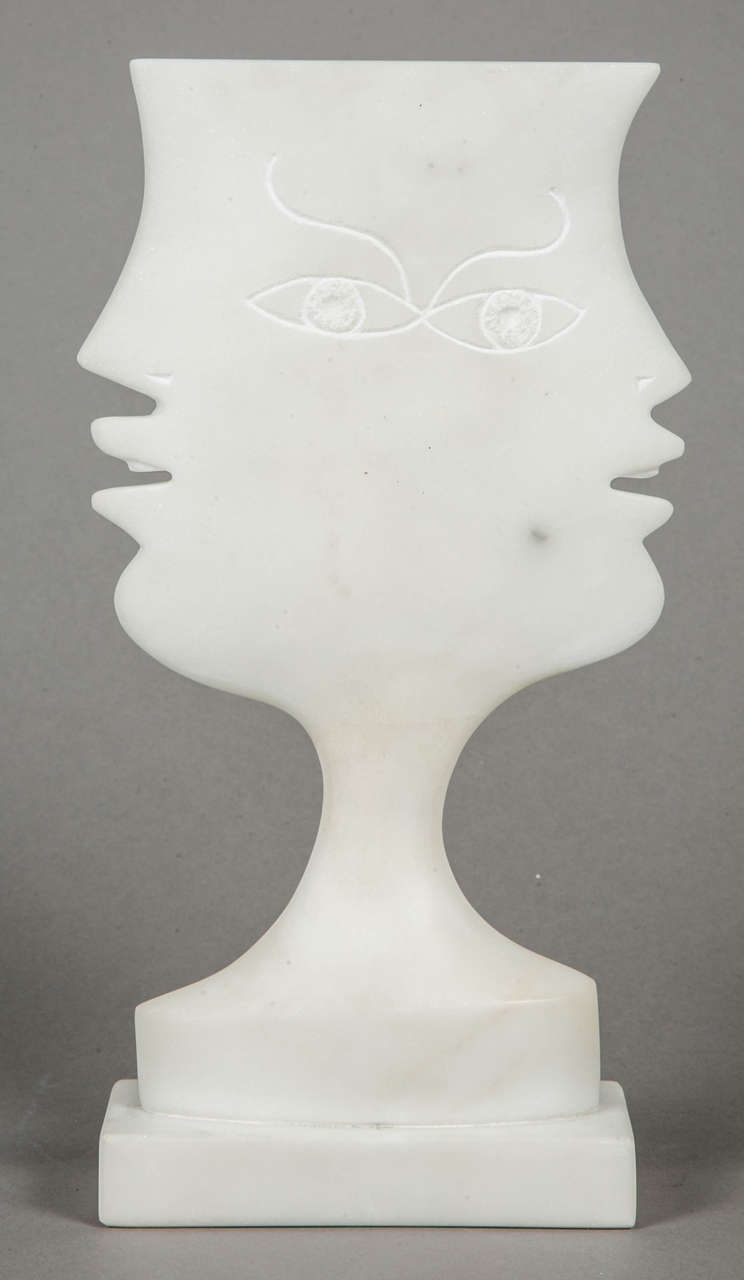 Sculpture Les Cyclades, 1936, by Jean Cocteau In Good Condition In Paris, FR