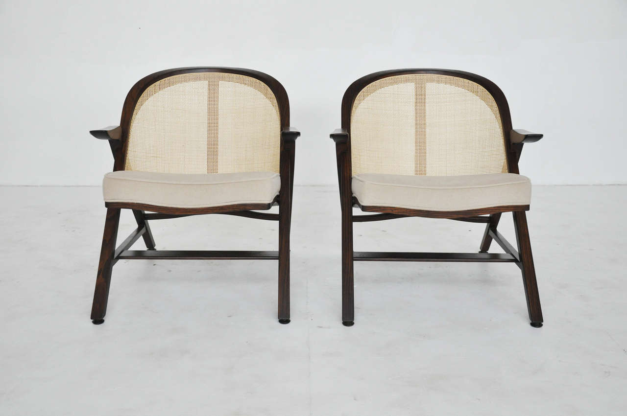 20th Century Dunbar A-Frame Chairs by Edward Wormley