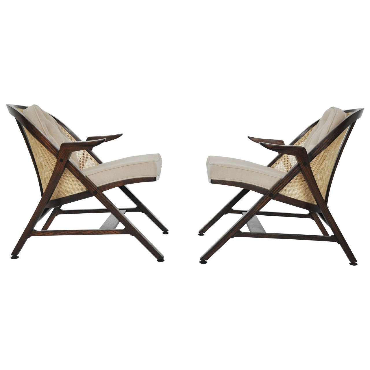 Dunbar A-Frame Chairs by Edward Wormley
