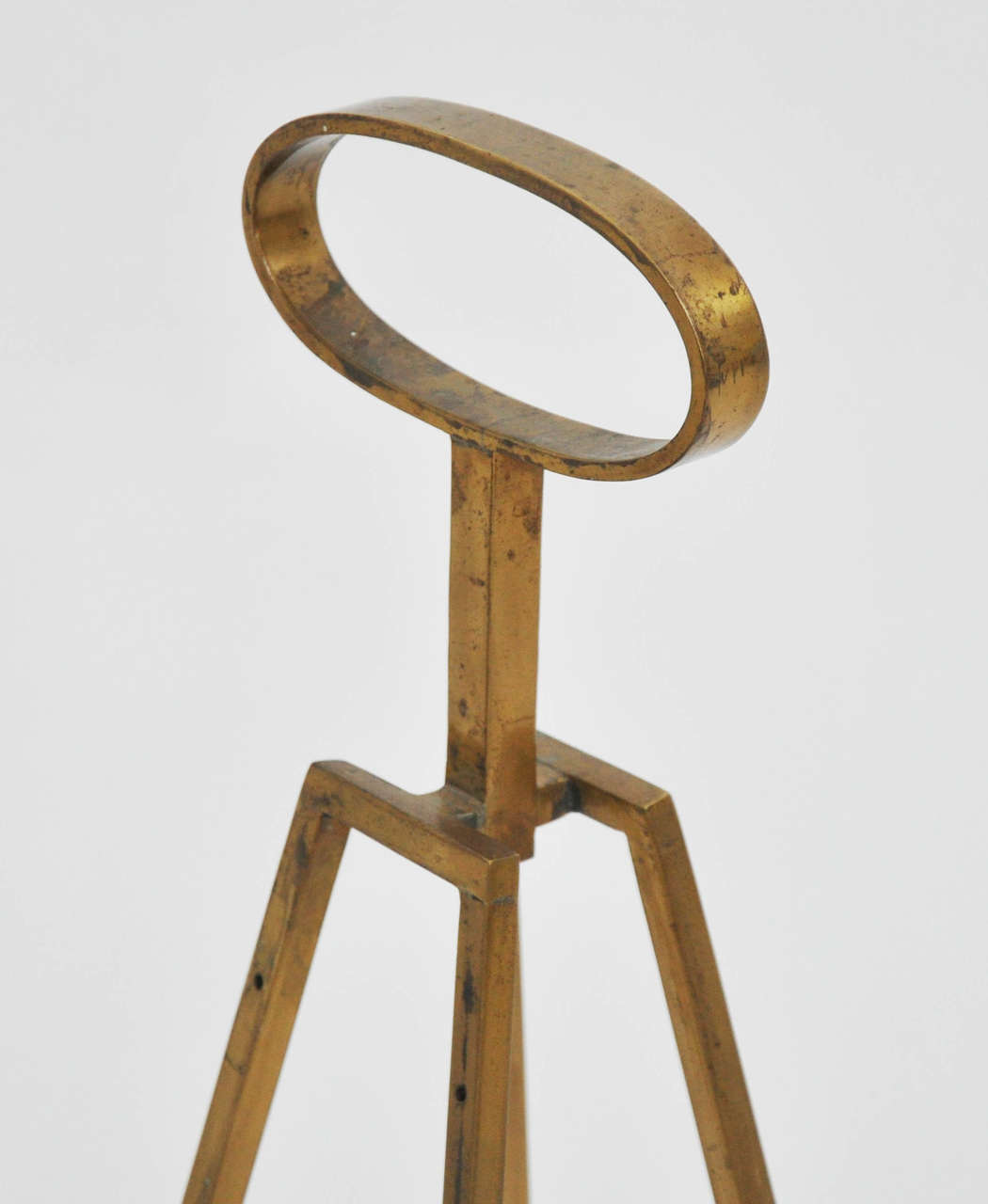 Mid-Century Modern Brass Tabletop Easel by Tommi Parzinger