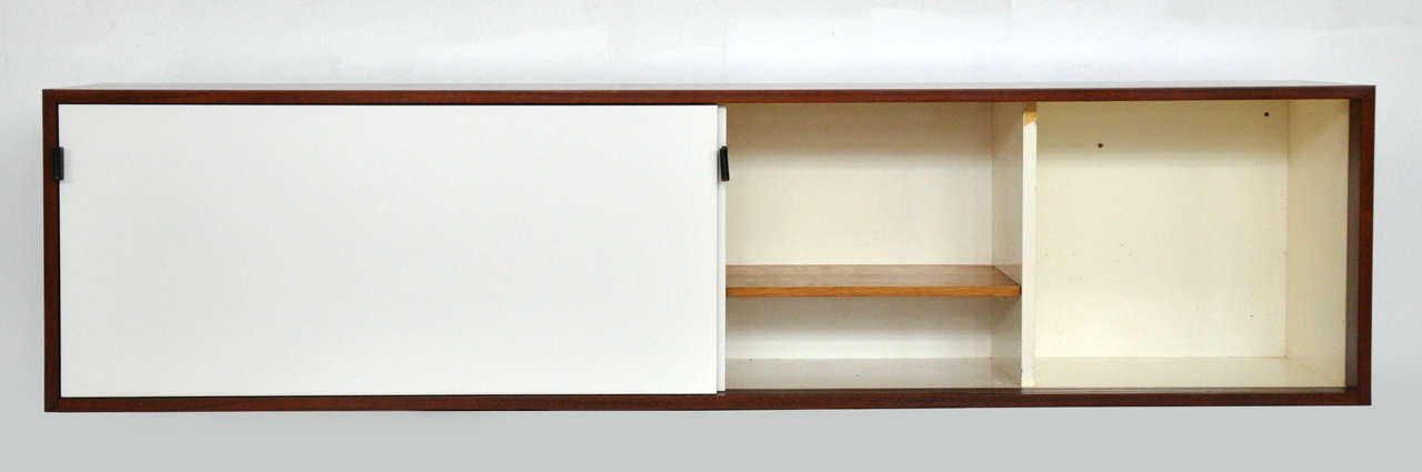 20th Century Florence Knoll - Wall Mount Credenza