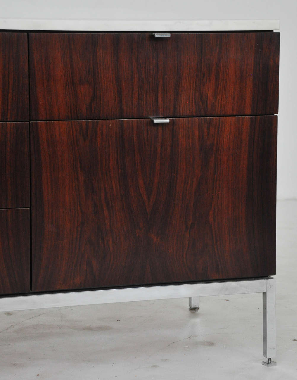 American Pair of Rosewood Florence Knoll Credenza