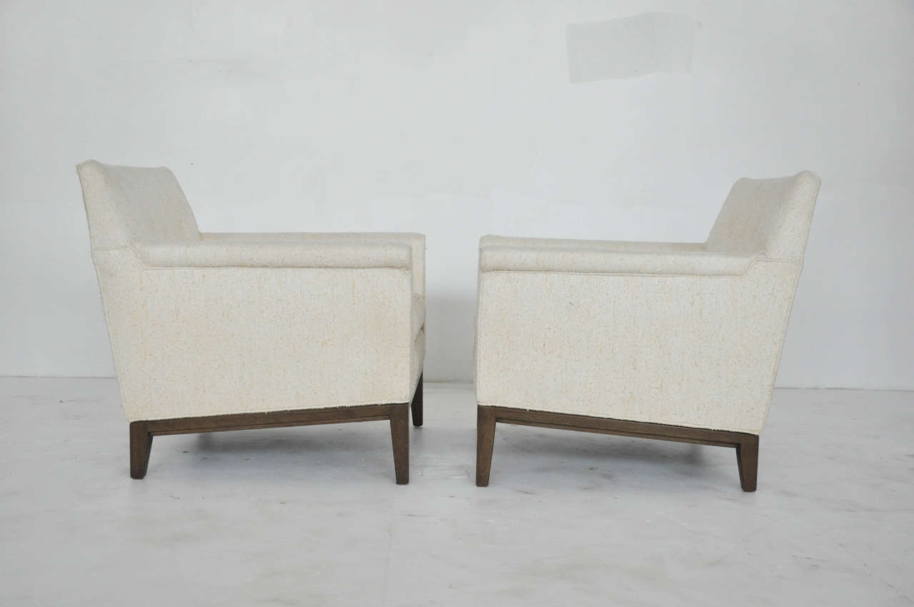 20th Century Dunbar Lounge Chairs by Edward Wormley