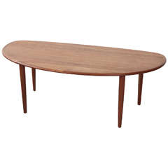 Tall Oblong Mid-Century Modern Coffee Table 2